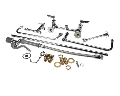 T&amp;S BRASS PARTS T&amp;S Brass B-0131-12-CRBJK Pre-Rinse Overhead Swivel Arm 8 Wall M - SKU TSB-0131-12-CRBJK
