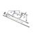 T&S BRASS PARTS T&S Brass B-0131-ADF14-B Pre-Rinse: 8 Wall Mount B-0107 14 Add- - SKU TSB-0131-ADF14-B