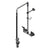 T&S BRASS PARTS T&S Brass B-0131-CR-BC28H Pre-Rinse: 8 Wall Mount Overhead Swivel Arm Cer - SKU TSB-0131-CR-BC28H