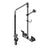 T&S BRASS PARTS T&S Brass B-0131-CR-BC Pre-Rinse Overhead Swivel Arm Wall Mount 8 C/C - SKU TSB-0131-CR-BC