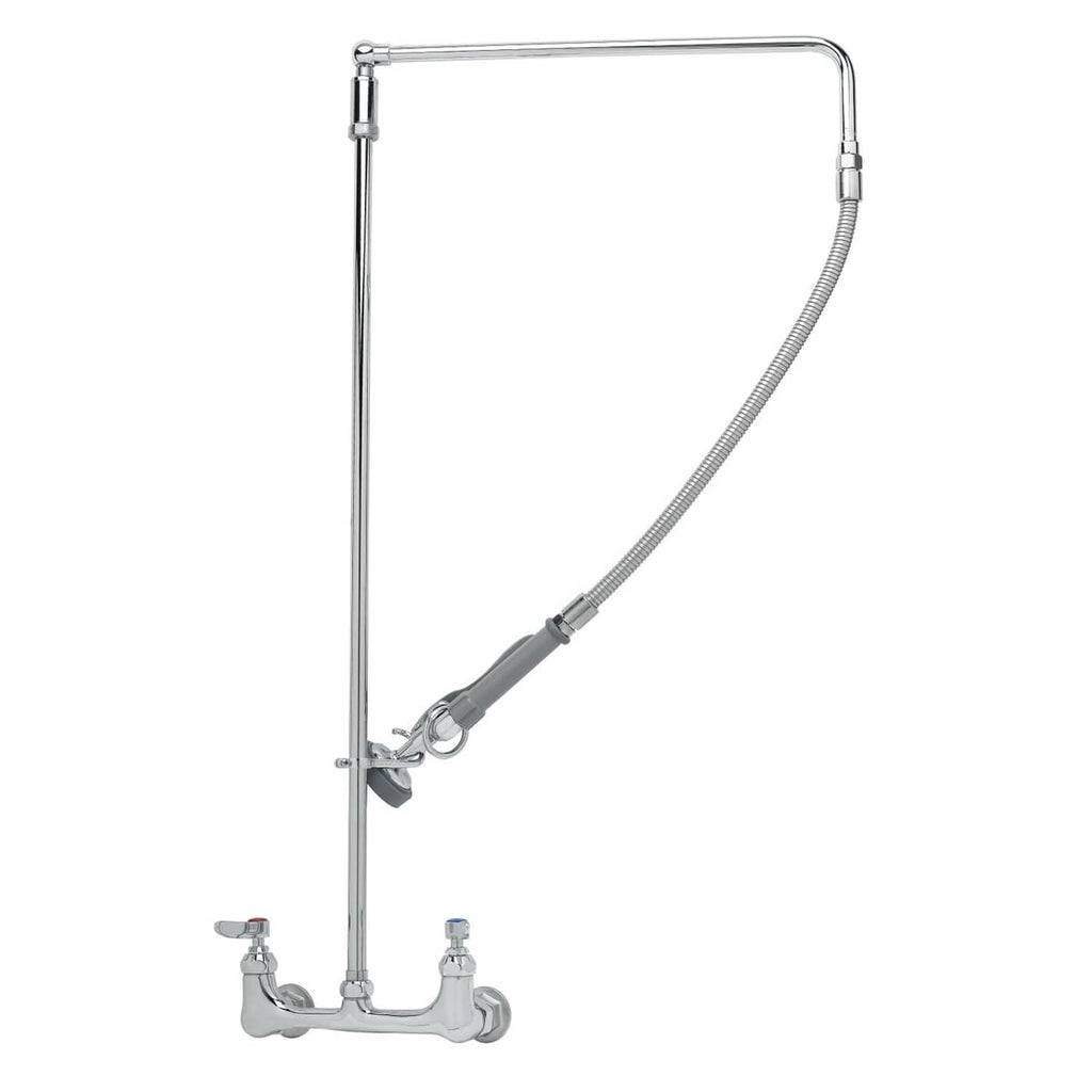 T&S BRASS PARTS T&S Brass B-0132 Pre-Rinse 18 Overhead Swivel Arm Wall Mount Bas - SKU TSB-0132