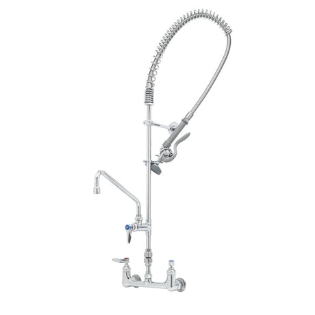 T&amp;S BRASS PARTS T&amp;S Brass B-0133-063X Pre-Rinse Unit: Wall Mount 8 Centers 1 - SKU TSB-0133-063X
