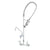 T&S BRASS PARTS T&S Brass B-0133-063X Pre-Rinse Unit: Wall Mount 8 Centers 1 - SKU TSB-0133-063X