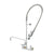 T&S BRASS PARTS T&S Brass B-0133-12CRBJST Easyinstall Pre-Rinse 8 Wall Mount Cer - SKU TSB-0133-12CRBJST