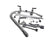 T&S BRASS PARTS T&S Brass B-0133-14CRQJST Easyinstall Pre-Rinse 8 Wall Mount Base - SKU TSB-0133-14CRQJST