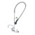 T&S BRASS PARTS T&S Brass B-0133-A06-B08C Easyinstall Pre-Rinse Spring Action 8 Wall Moun - SKU TSB-0133-A06-B08C