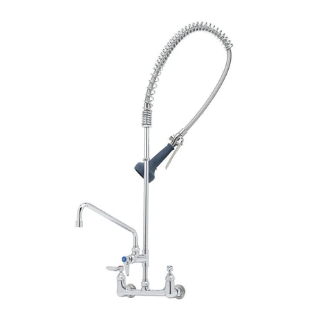 T&amp;S BRASS PARTS T&amp;S Brass B-0133-A12-08 Easyinstall Pre-Rinse Spring Action Wall Mount B - SKU TSB-0133-A12-08