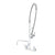 T&S BRASS PARTS T&S Brass B-0133-ADF12-BJ Easyinstall Pre-Rinse 8 Wall Mount 12 - SKU TSB-0133-ADF12-BJ