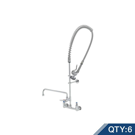 T&amp;S BRASS PARTS T&amp;S Brass B-0133-ADF12-BM Easyinstall Pre-Rinse Spring Action Wall Mount - SKU TSB-0133-ADF12-BM