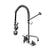 T&S BRASS PARTS T&S Brass B-0133-ADF12-BR 8 Wallmount Pre-Rinse Supply Stops-Hoses-Elbows - SKU TSB-0133-ADF12-BR