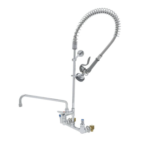 T&amp;S BRASS PARTS T&amp;S Brass B-0133-ADF14-BR 8 Wallmount Pre-Rinse Supply Stops-Hoses-Elbows - SKU TSB-0133-ADF14-BR