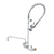T&S BRASS PARTS T&S Brass B-0133-ADF14-BR 8 Wallmount Pre-Rinse Supply Stops-Hoses-Elbows - SKU TSB-0133-ADF14-BR