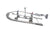T&S BRASS PARTS T&S Brass B-0133-CR-B Pre-Rinse Easyinstall 8 Wall Mount Fau - SKU TSB-0133-CR-B