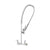 T&S BRASS PARTS T&S Brass B-0133-CR Easyinstall Pre-Rinse Spring Action Wa - SKU TSB-0133-CR