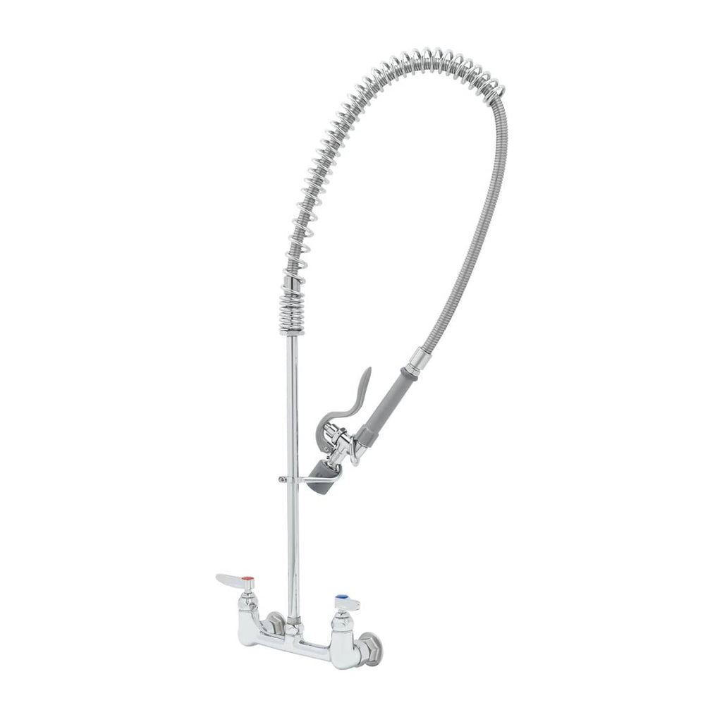 T&S BRASS PARTS T&S Brass B-0133-C Easyinstall Pre-Rinse Spring Action Wall Mount B - SKU TSB-0133-C