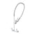 T&S BRASS PARTS T&S Brass B-0133-C Easyinstall Pre-Rinse Spring Action Wall Mount B - SKU TSB-0133-C