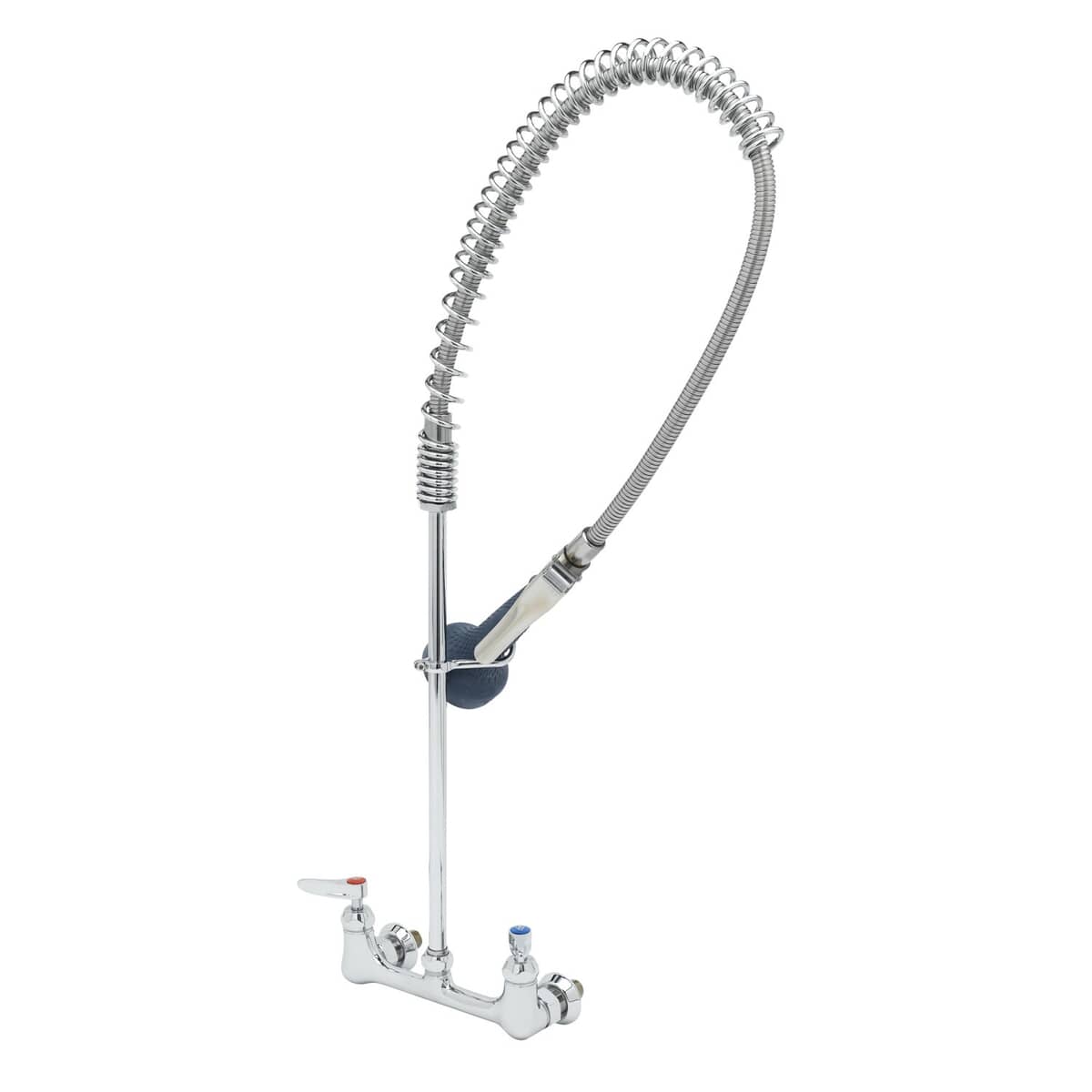 T&amp;S BRASS PARTS T&amp;S Brass B-0133-EE-CR-8C Pre-Rinse Unit: 8 C/C Wall Mount 1/2NPT 00EE Ma - SKU TSB-0133-EE-CR-8C