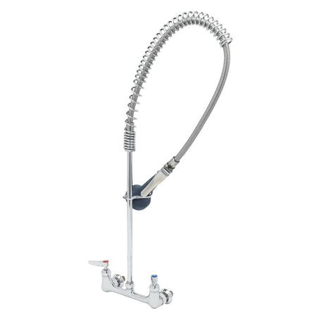 T&amp;S BRASS PARTS T&amp;S Brass B-0133-EE-CR-8C Pre-Rinse Unit: 8 C/C Wall Mount 1/2NPT 00EE Ma - SKU TSB-0133-EE-CR-8C