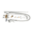 T&S BRASS PARTS T&S Brass B-0143 Pre-Rinse Spring Action Mixing Faucet - SKU TSB-0143