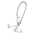 T&S BRASS PARTS T&S Brass B-0152-CR-C-TEE Pre-Rinse: 8 Wall Mount Ceramas B-Tee-Rgd B-01 - SKU TSB-0152-CR-C-TEE