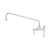 T&S BRASS PARTS T&S Brass B-0158-CR Add-On Faucet 14 Nozzle Lever Handle & Cerama C - SKU TSB-0158-CR