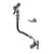 T&S BRASS PARTS T&S Brass B-0165-C35-68H Washdown Hose Unit: Add-On Faucet 034A 68 Flex - SKU TSB-0165-C35-68H
