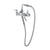 T&S BRASS PARTS T&S Brass B-0167-01 8 C/C Wall Mount Fct Vacuum Breaker 54 Stainless - SKU TSB-0167-01