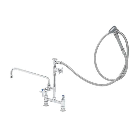T&amp;S BRASS PARTS T&amp;S Brass B-0177 Spray Assembly 8 Deck Mount Base 12 Ad - SKU TSB-0177