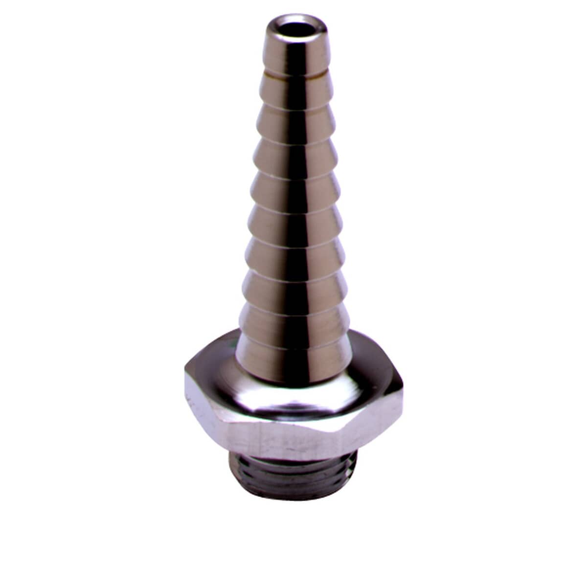 T&amp;S BRASS PARTS T&amp;S Brass B-0198 Outlet Serrated Tip / Hose End 3/8 NPT Male Inl - SKU TSB-0198
