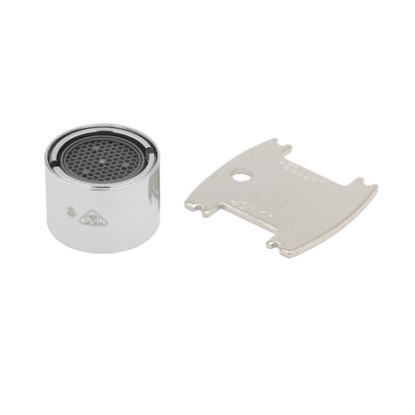 T&amp;S BRASS PARTS T&amp;S Brass B-0199-21-VRF Vr Laminar Flow Outlet 2.2 GPM 55/64-27UN Female - SKU TSB-0199-21-VRF