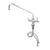 T&S BRASS PARTS T&S Brass B-0200-CR Double Pantry Faucet Single Hole Base - SKU TSB-0200-CR