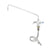 T&S BRASS PARTS T&S Brass B-0200 Double Pantry Faucet Single Hole Base - SKU TSB-0200