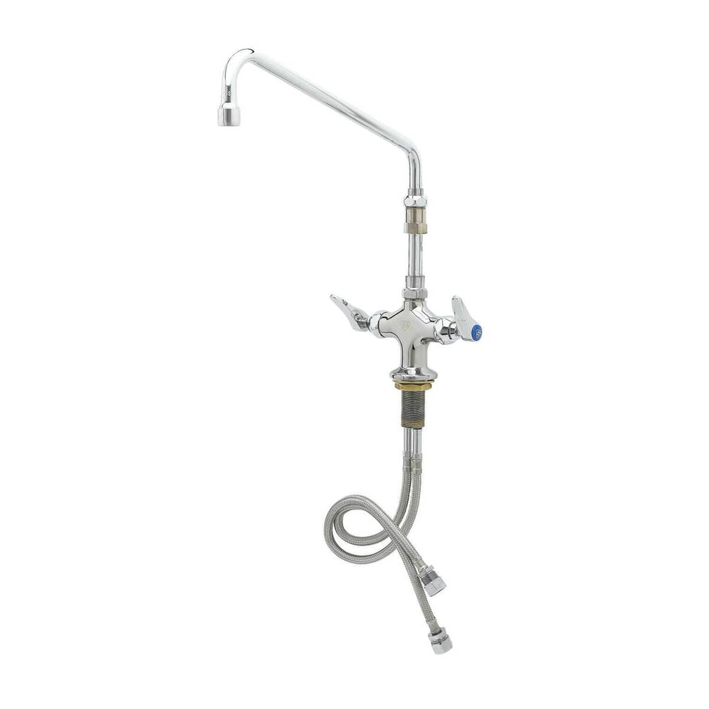 T&S BRASS PARTS T&S Brass B-0201-01 Double Pantry Faucet Single H - SKU TSB-0201-01