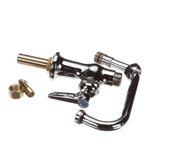 T&amp;S BRASS PARTS T&amp;S Brass B-0207-CR Single Temp Deck Mount Faucet W/ Cerama - SKU TSB-0207-CR