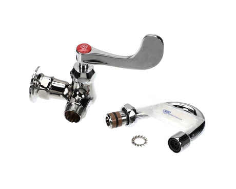 T&amp;S BRASS PARTS T&amp;S Brass B-0210-131X-CR4 Single Pantry Faucet Wall Mount Cerama - SKU TSB-0210-131X-CR4