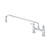 T&S BRASS PARTS T&S Brass B-0220 Double Pantry Faucet Deck Mount 8 Cent - SKU TSB-0220