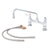 T&S BRASS PARTS T&S Brass B-0221-CR-KIT Double Pantry Faucet Deck Mount 8IN Cen - SKU TSB-0221-CR-KIT