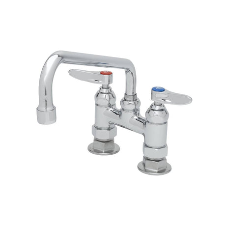 T&amp;S BRASS PARTS T&amp;S Brass B-0226 Double Pantry Faucet Deck Mount 4 Cent - SKU TSB-0226