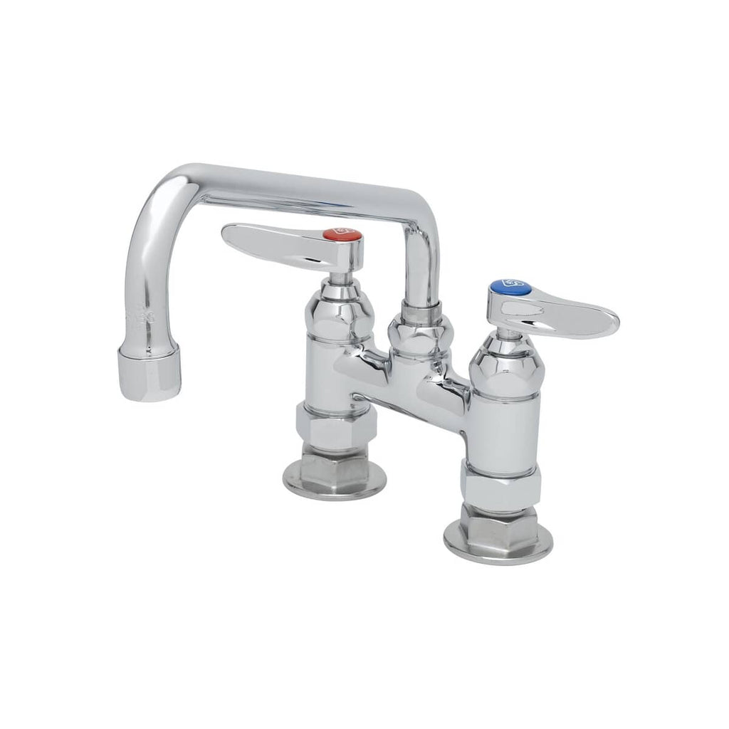 T&S BRASS PARTS T&S Brass B-0226 Double Pantry Faucet Deck Mount 4 Cent - SKU TSB-0226