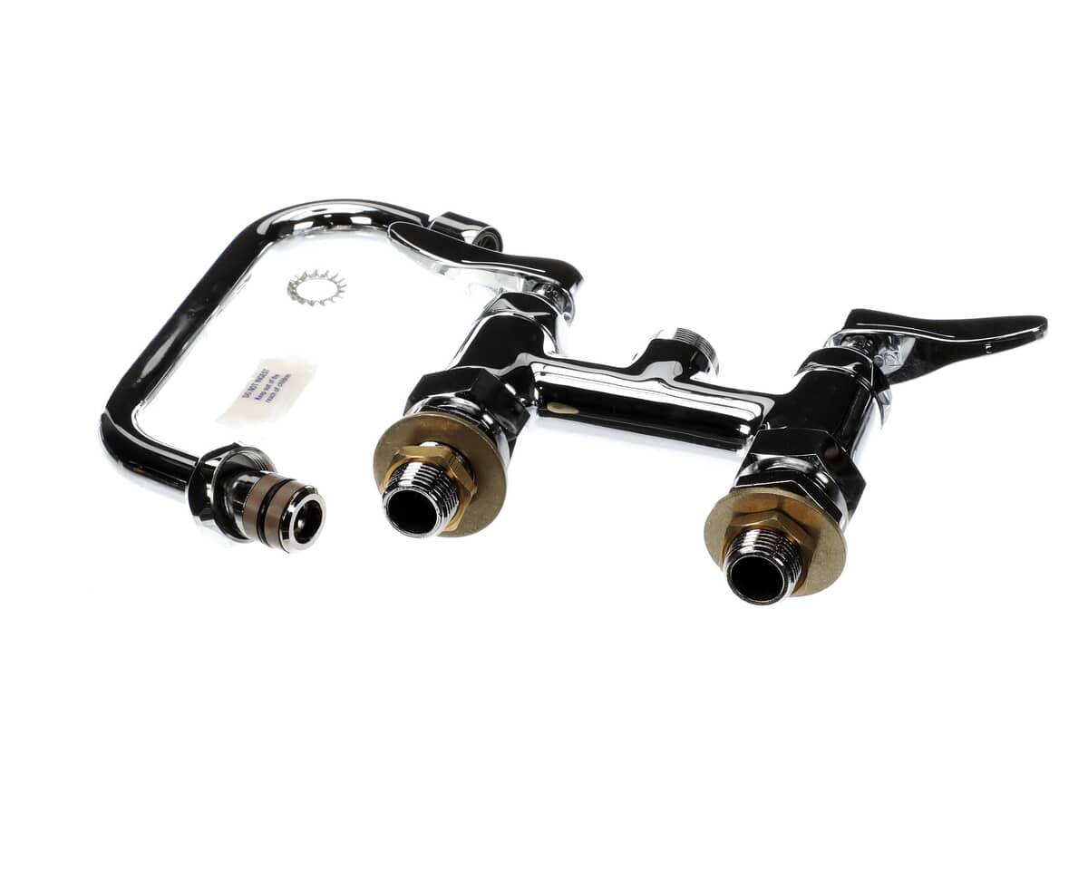 T&amp;S BRASS PARTS T&amp;S Brass B-0228-CC Double Pantry Faucet Deck Mount 4 Cent - SKU TSB-0228-CC