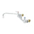 T&S BRASS PARTS T&S Brass B-0230-166X-CRK 8 Wall Mount Mixing Faucet, Cv-Ceramas, Lever Han - SKU TSB-0230-166X-CRK