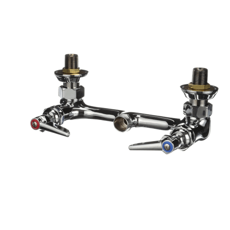 T&amp;S BRASS PARTS T&amp;S Brass B-0230-EELN Double Pantry Base Faucet Wall Mount 8 - SKU TSB-0230-EELN