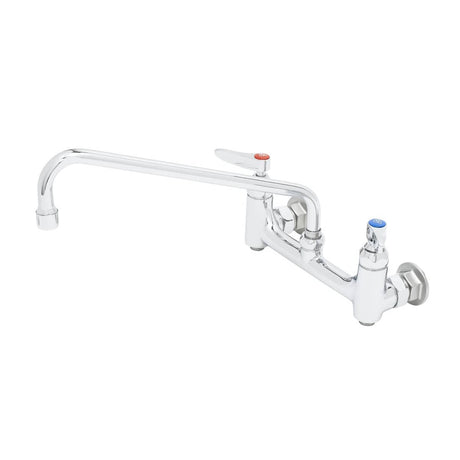 T&amp;S BRASS PARTS T&amp;S Brass B-0231-BST Double Pantry Faucet, Wall Mount, 8 Centers, 12 - SKU TSB-0231-BST