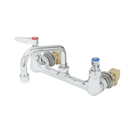 T&amp;S BRASS PARTS T&amp;S Brass B-0232-ELK 8 C/C Double Pantry Faucet Wall Mount 6 Swing - SKU TSB-0232-ELK