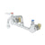 T&S BRASS PARTS T&S Brass B-0232-ELK 8 C/C Double Pantry Faucet Wall Mount 6 Swing - SKU TSB-0232-ELK