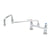 T&S BRASS PARTS T&S Brass B-0245 Double Pantry Faucet Deck Mount 8 Centers 18 - SKU TSB-0245