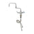 T&S BRASS PARTS T&S Brass B-0252 Double Pantry Faucet, Single Hole Base, 12 Double - SKU TSB-0252