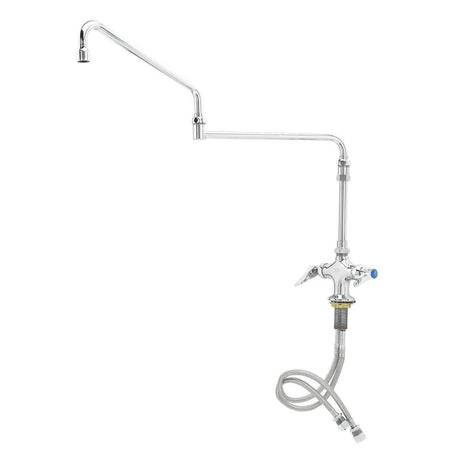 T&amp;S BRASS PARTS T&amp;S Brass B-0268-04 Dual Pantry Faucet Single Hole Base El - SKU TSB-0268-04