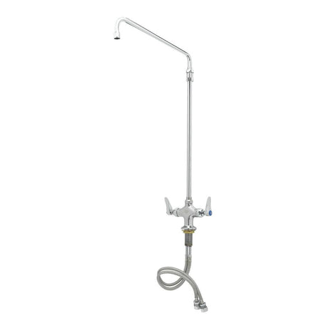 T&amp;S BRASS PARTS T&amp;S Brass B-0271 Double Pantry Faucet Single Hole Base - SKU TSB-0271
