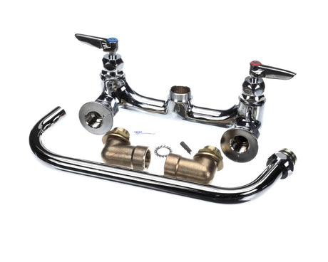T&amp;S BRASS PARTS T&amp;S Brass B-0290-PRISON Big-Flo Mixing Faucet Wall Mount 8 Cen - SKU TSB-0290-PRISON